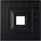 Ekena Millwork Eris Ceiling Medallion (Fits Canopies up to 9 7/8"), 18"W x 18"H x 3 1/2"ID x 1 1/8"P, Steel Gray CM18ERSGS - alternate 1